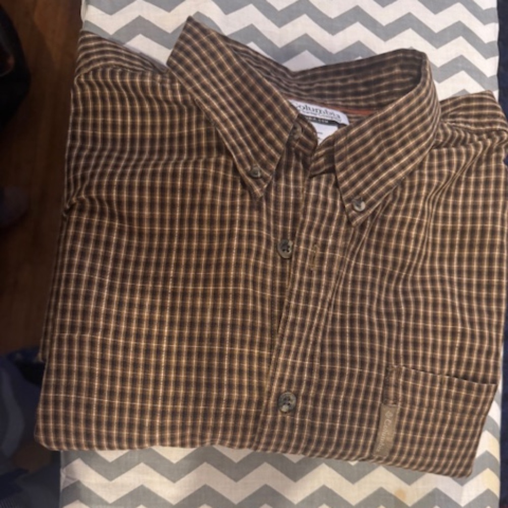 Columbia, XL, Brown/Black/Tan